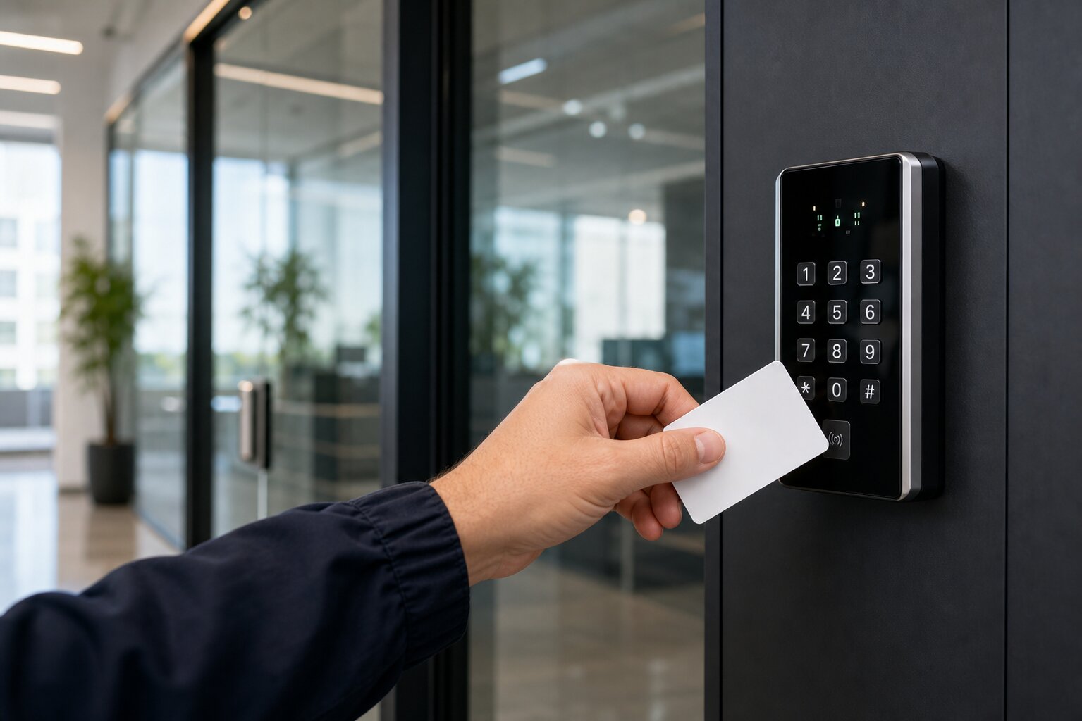 Schéma du flux d'accès porte ZKTeco