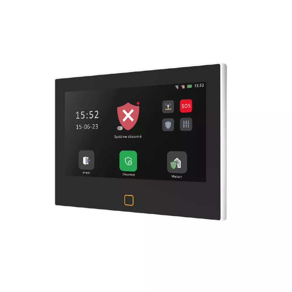 SCHUTZ Shield 7 alarm panel with 7-inch touchscreen