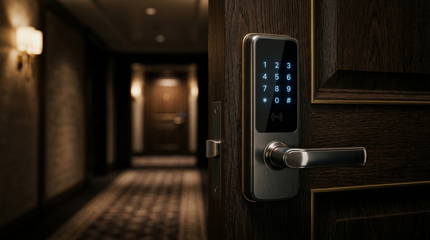 Card access solution for hotels and apartments
